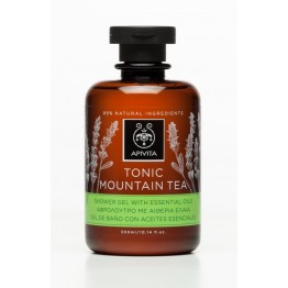 Tonic Mountain Tea Αφρόλουτρο με αιθέρια έλαια & Τσάι του Βουνού 300ml Αφρόλουτρα - Σαπούνια
